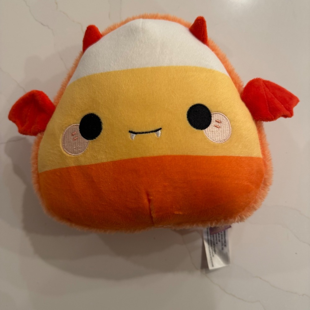 Honeymaru Candy Corn Dragon Plush 7 inch Halloween‎ Stuffed Animal Aliquantum